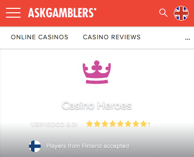 casinoheroes kokemuksia
