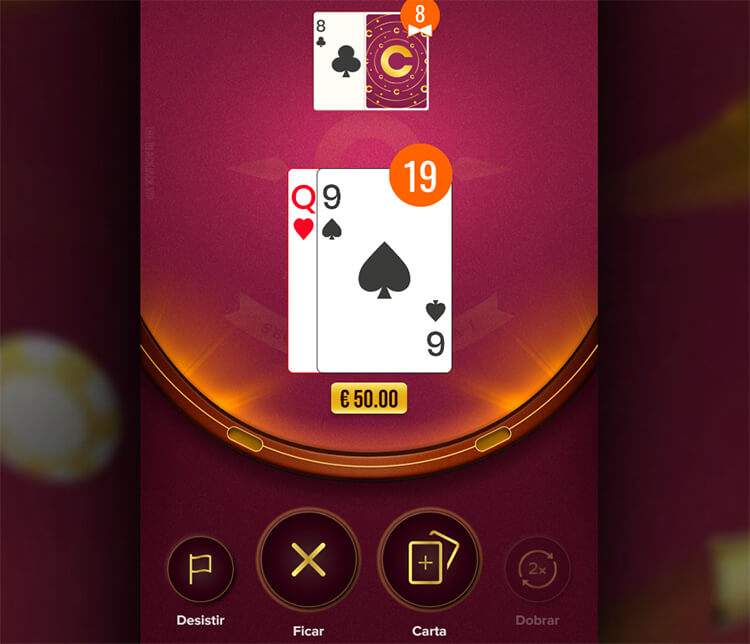 Blackjack nos casinos online confiáveis