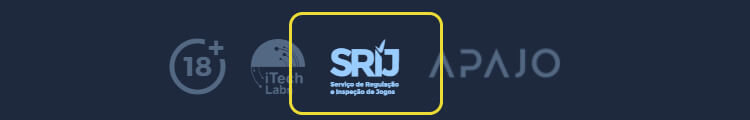 Símbolo do SRIJ para casinos online legais em Portugal